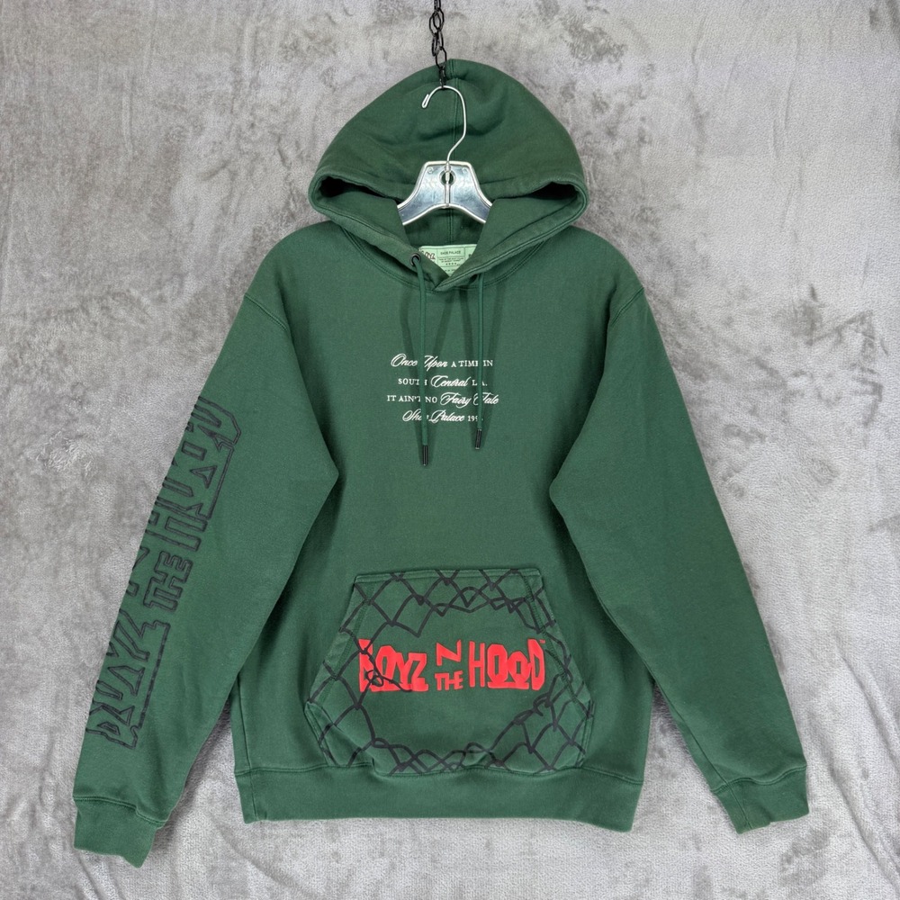 Shoe Palace Boyz N The Hood Ice Cube Green Graphic Hoodie Mens Medium 2024